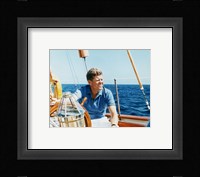 President Kennedy Vacations at Hammersmith Farm Fine Art Print