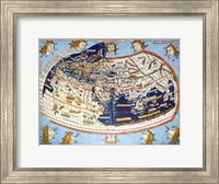 Ptolemaic Map Fine Art Print