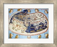 Ptolemaic Map Fine Art Print