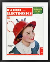 Radio Electronics Cover June 1949 Fine Art Print