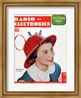 Radio Electronics Cover June 1949 Fine Art Print