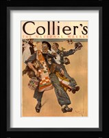 Reuterdahl Colliers Cover June 20 1908 Fine Art Print