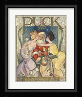 Santa 1902 Puck Cover Fine Art Print