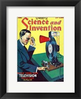 Science and Invention Nov 1928 Cover Fine Art Print