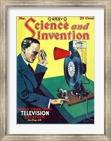 Science and Invention Nov 1928 Cover Fine Art Print