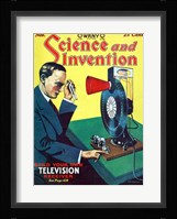 Science and Invention Nov 1928 Cover Fine Art Print