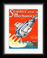 Science and Mechanics Nov 1931 Cover Fine Art Print