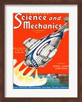 Science and Mechanics Nov 1931 Cover Fine Art Print