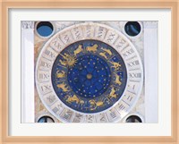 St Marks Venice Clock Fine Art Print