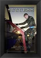 Success Affirmation Poster, USAF Fine Art Print