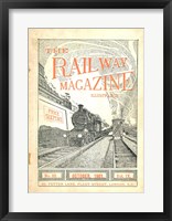The Railway Magazine October 1901 Cover Fine Art Print