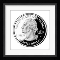 United States Quarter, obverse, 2004 Fine Art Print