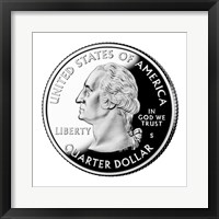 United States Quarter, obverse, 2004 Fine Art Print