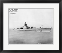 USS Whale Early US  Submarine Framed Print
