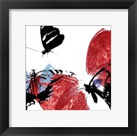 Butterflies Dance VIII Framed Print