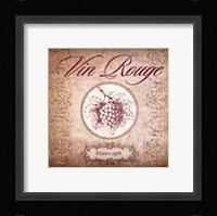 Wine Label I Framed Print