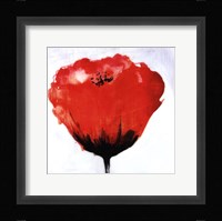 Red Drops IX Framed Print