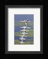 FA-18 Hornets Fine Art Print