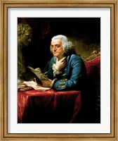 Benjamin Franklin 1767 Fine Art Print