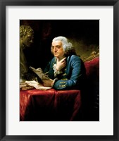 Benjamin Franklin 1767 Fine Art Print