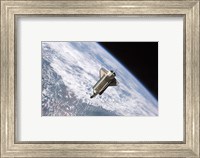 STS115 Atlantis Undock ISS Fine Art Print