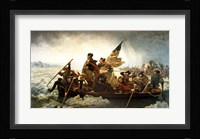 Washington Crossing the Delaware by Emanuel Leutze, MMA-NYC, 1851 Framed Print