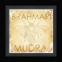 Brahmari Mudra (Humming Bee) Framed Print