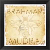 Brahmari Mudra (Humming Bee) Framed Print