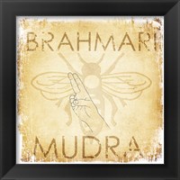 Brahmari Mudra (Humming Bee) Framed Print