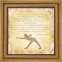 Yoga is a Perfect Science Fine Art Print