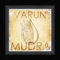 Varun Mudra (Water) Framed Print