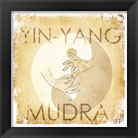 Yin-Yang Mudra Framed Print