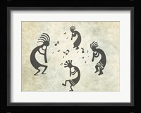Kokopelli Jam Session Fine Art Print