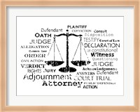Legal Words Fine Art Print