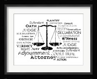 Legal Words Fine Art Print