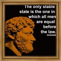 Aristotle Quote Fine Art Print