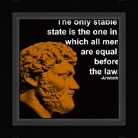 Aristotle Quote Fine Art Print
