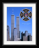 9/11 Never Forget Fine Art Print