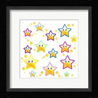 Happy Face Stars Fine Art Print