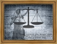 Justice Law Mark Twain Quote Fine Art Print