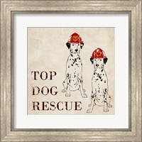 Top Dog Rescue Fine Art Print