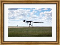 Dinosaur Sculpture Fine Art Print