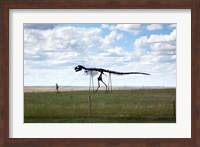 Dinosaur Sculpture Fine Art Print