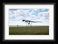 Dinosaur Sculpture Fine Art Print