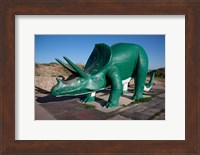 Triceratops Sculpture Fine Art Print