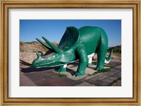 Triceratops Sculpture Fine Art Print
