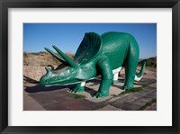 Triceratops Sculpture Fine Art Print