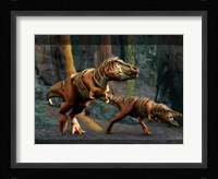 T Rex Pair Fine Art Print