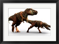T Rex Pair Fine Art Print