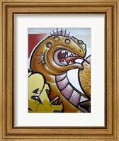 Dinosaur Graffitti Fine Art Print